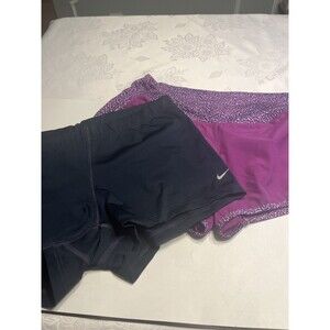 2 ~ Nike Dri Fit Running Athletic Shorts Sz M Gym Training